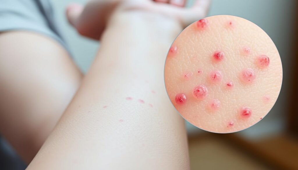 petechiae identification on skin