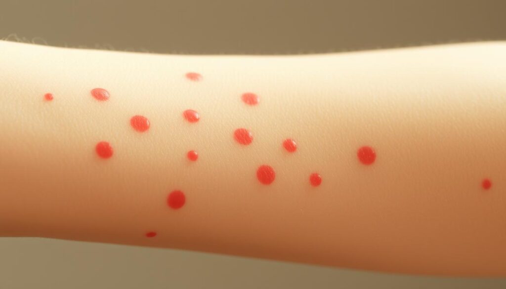 red dots leukemia connection example