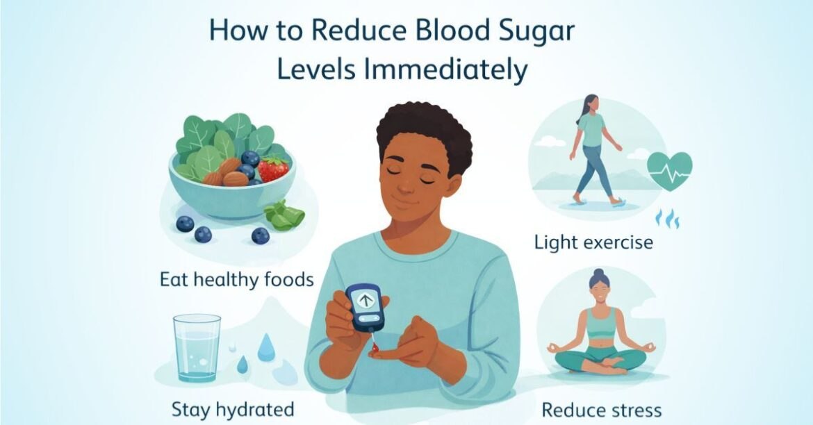 How to Reduce Blood Sugar Levels Immediately: A Complete Guide for Everyone