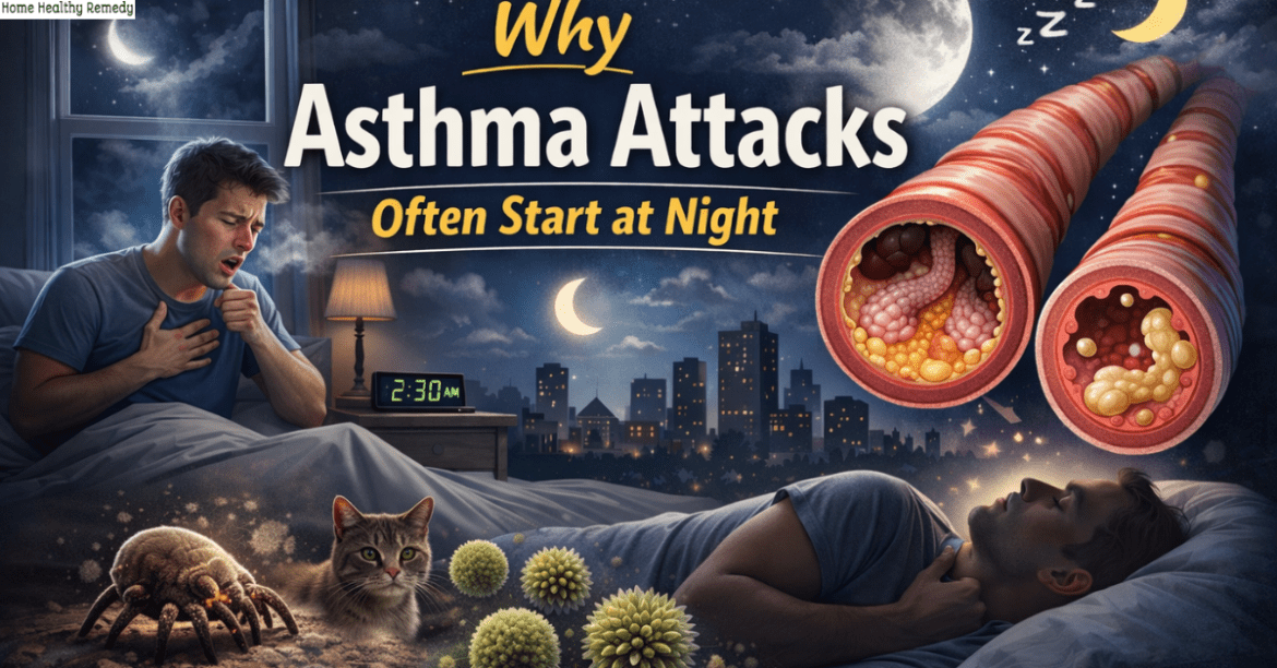 Why Asthma Attacks Often Start at Night