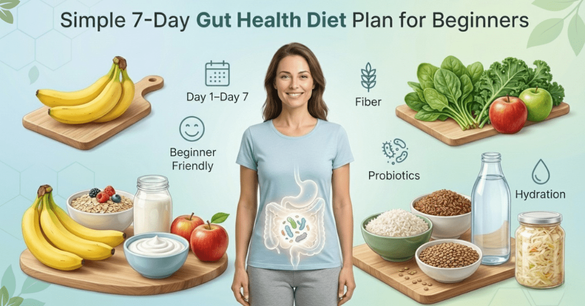 Simple 7-Day Gut Health Diet Plan for Beginners